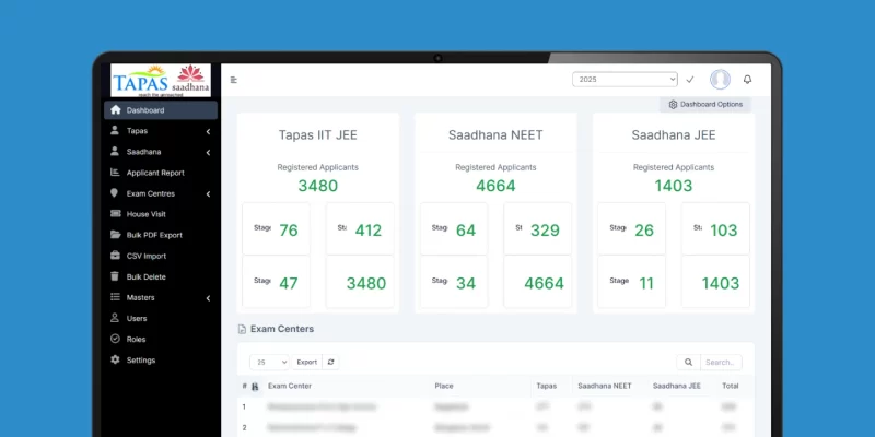 Image - Digitalized Talent Selection and Scholarships - Tapas Saadhana