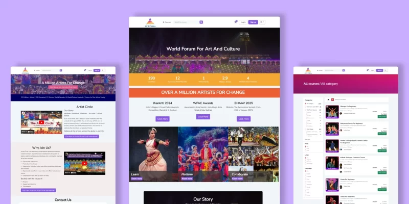 Image - Learning Management System for Art and Culture Courses - The Art of Living