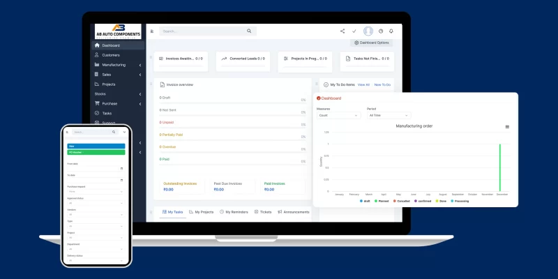 Image - ERP for Automobile Components Manufacturing – AB Auto Components